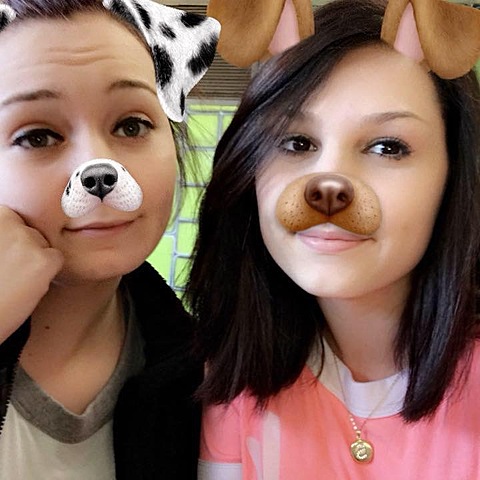 My Aunt Bo and her boyfriend making fun of me