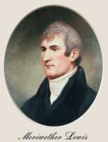 Meriwether Lewis becomes Jefferson's Secretary