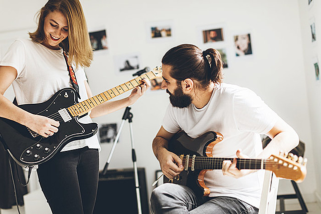 Learned to play the guitar