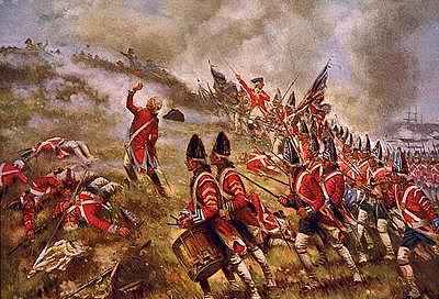 The bunker Hill battle