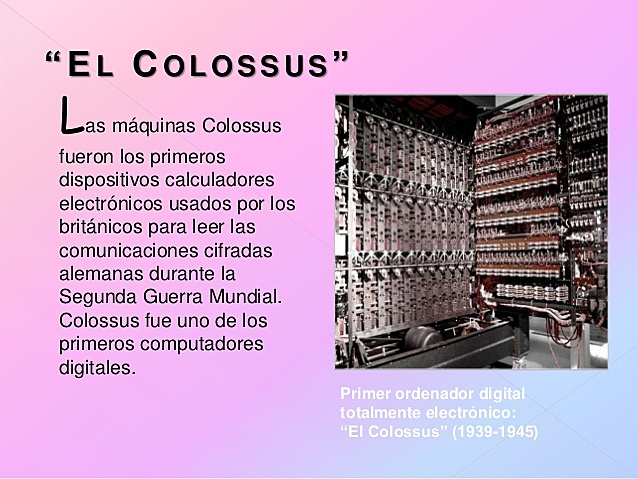 Ordenadores electrónicos  (1939-1945)