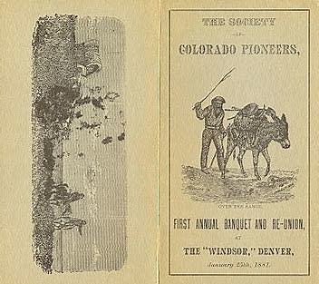 Colorado Association of Pioneers Dinner