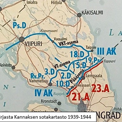 Timeline: Kannas 1944