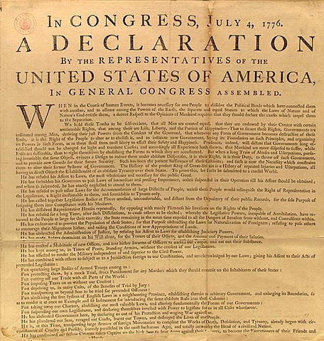 declaration of independence