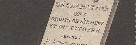 Adoption of the Declaration of the Rights of Man and Citizen