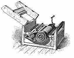 La máquina desmotadora de algodón (Inventada por Whitney)