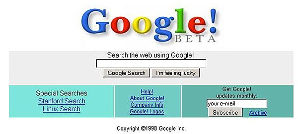 Google, primer motor de busqueda