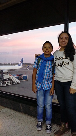 Montar en un avión por primera vez