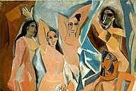 Cubismo: Las señoritas de Avignon (Pablo Picasso)