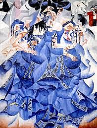 Futurismo: Bailarina azul (Gino Severini)