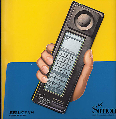 El primer smartphone de la historia "IBM Simon"