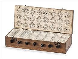 Segunda calculadora del mundo.