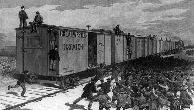 Negocio de las vías férreas