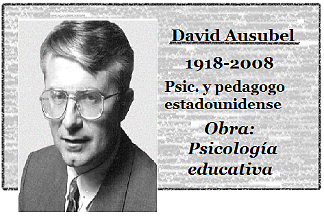DAVID AUSUBEL: