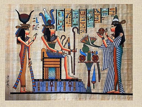 Descentralización de la organización política egipcia.