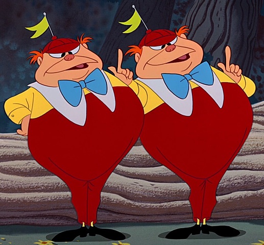 Star as Tweedle Dee in The School Production Alongside My Identical Twin Sister, Who Starred as Tweedle Dum