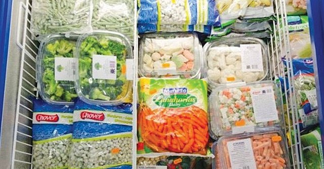 1925 se inicia la industria de alimentos congelados
