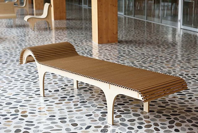 CHAISE LONGUE CARTA de Shigeru Ban