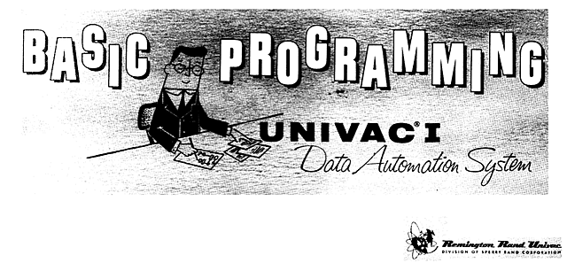 Manual de programación del UNIVAC
