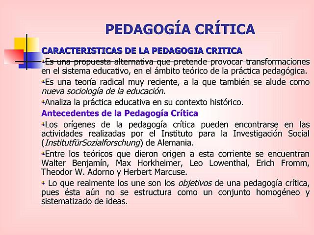 Pedagogía crítica