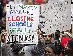 Chicago Board of Education close 50 schools