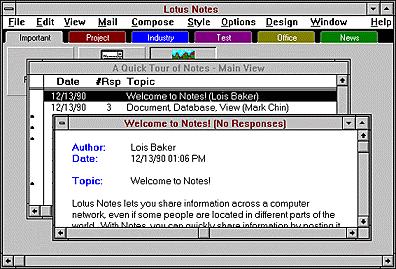 Lotus Notes