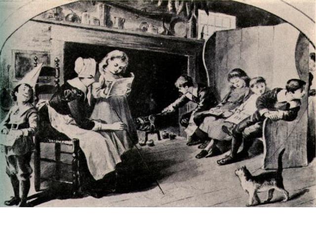 8 year old Benjamin goes to school