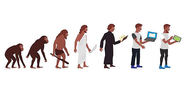 La evolución del hombre