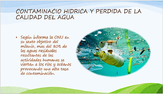 CONTAMINACION HIDRICA