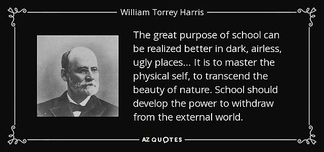 William Torrey Harris created the first system to educate gifted students.