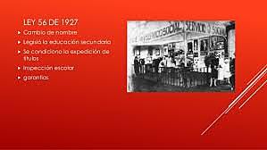 Ley 56 de 1927