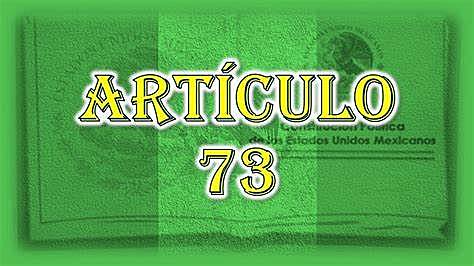 Reforma del anticulo 73