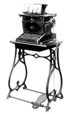 Invention Of Type Writer