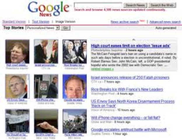 Se lanza GOOGLE NEWS