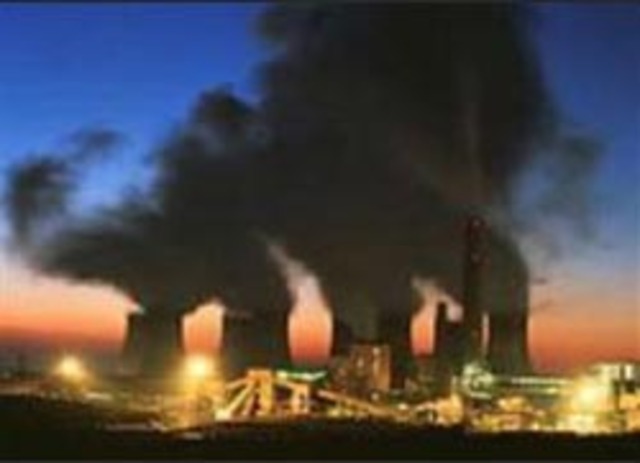 Industrial pollution
