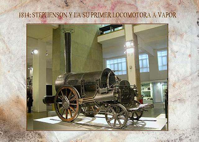 Primer Locomotora De Vapor