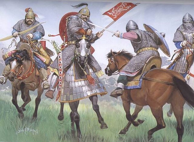 Invasión de los Hunos Blancos.