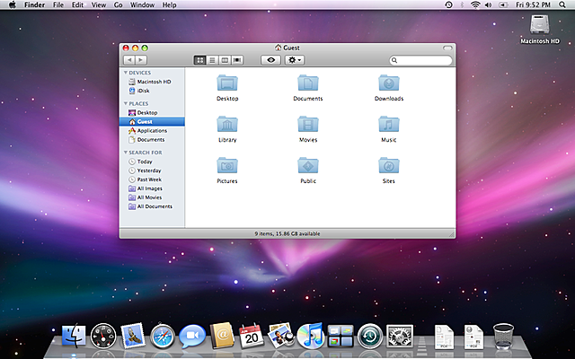 Mac OS X v10.5
