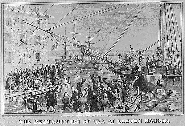 December 16, 1773: The big tea party