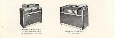 MAQUINAS ELECTROMECÁNICAS DE CONTABILIDAD