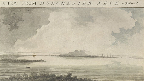 Boston harbor shutdown