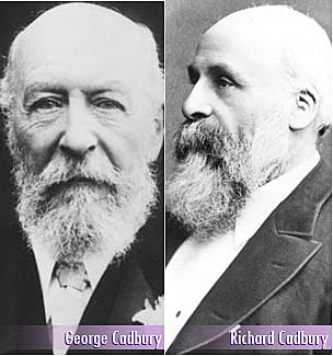 Richard y George Cadbury