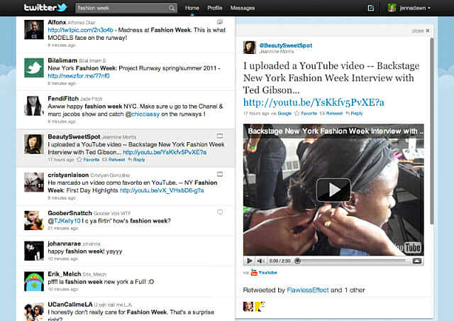 Rediseño de Twitter