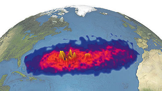 Isla de basura - Océano Pacifico