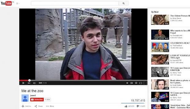 Primer video de Youtube