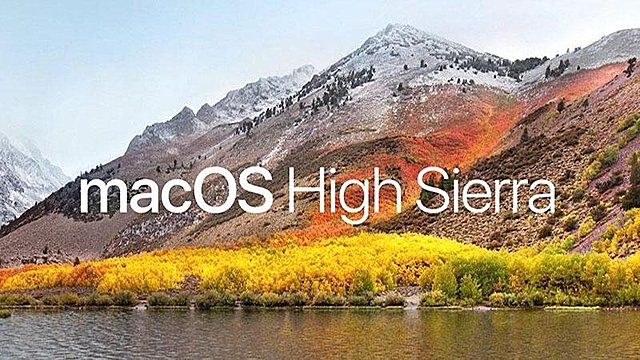 Mac OS High Sierra