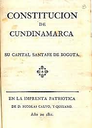 Constitución de Cundinamarca