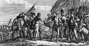 1777-Battles of saratoga American revolution