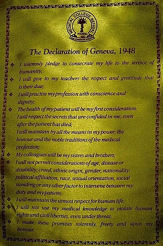 GENOVA DECLARATION