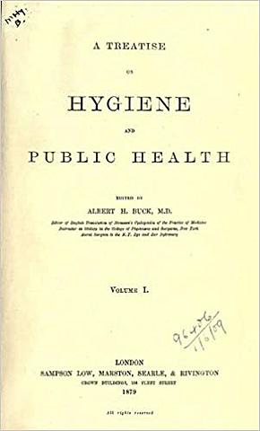 A. H. Buck publica Hygiene and Public Health